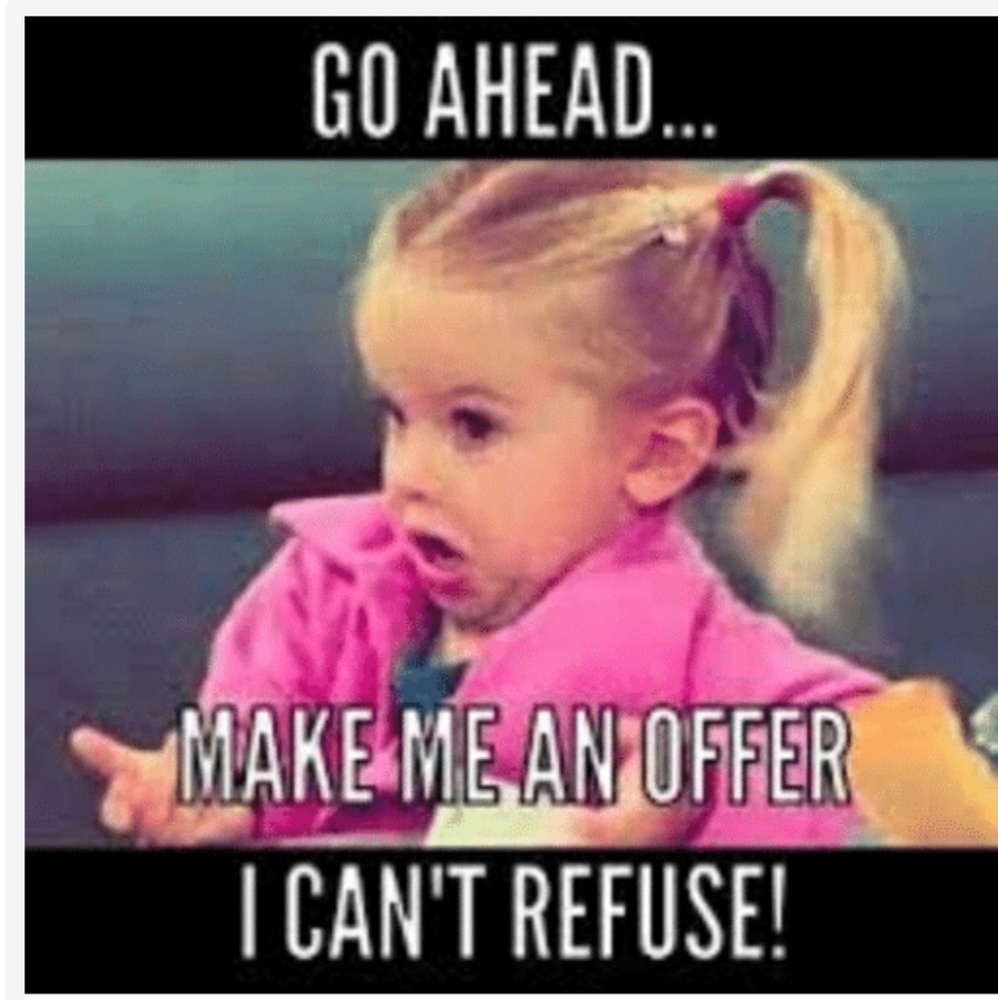 MAKE ME AN OFFER